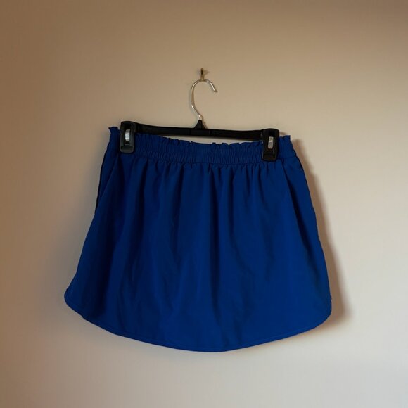 Outdoor Voices Royal Blue Snap Skort - Picture 5 of 8